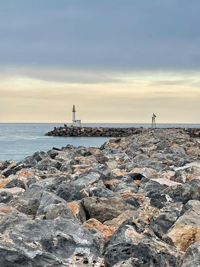 Port Barcares Vue Port Et Mer Le Barcares Bagian luar foto
