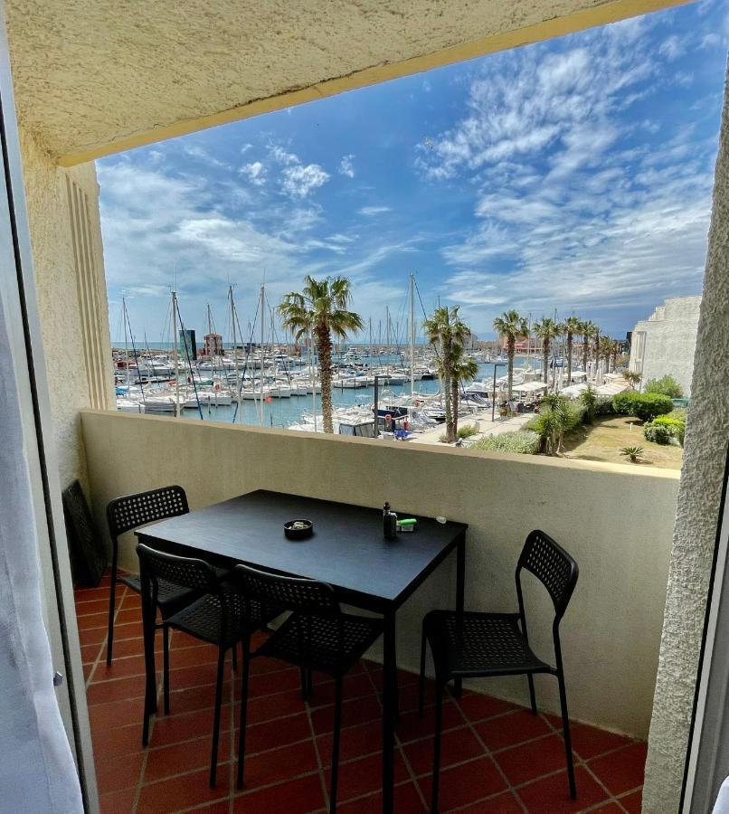 Port Barcares Vue Port Et Mer Le Barcares Bagian luar foto